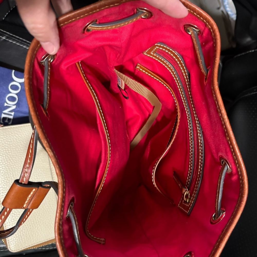 Dooney & Bourne Bucket Bag With Matching Wallet A… - image 4